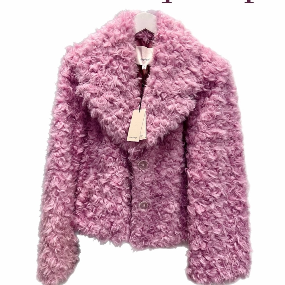 Cing a Sept Georgia Faux Shearling Jacket